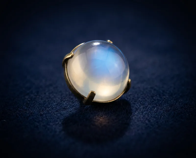Blue sheen moonstone